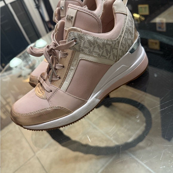Michael Kors Blush and Metallic Sneakers - Picture 8 of 8